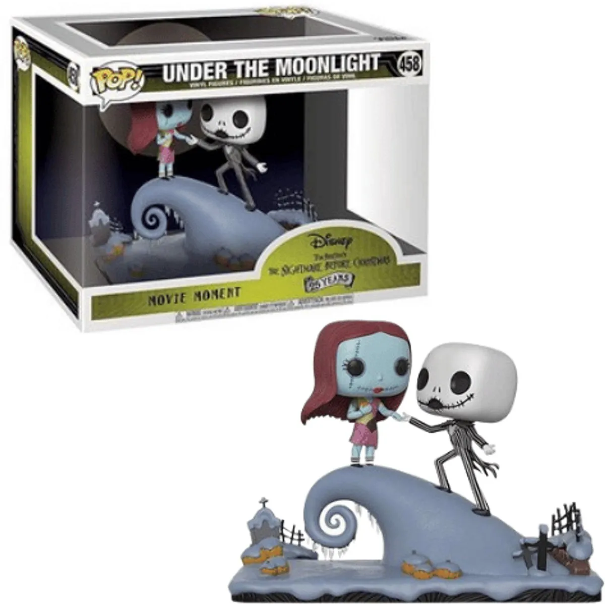 Funko Pop! Disney Movie Moments Under The Moonlight Jack & Sally FUN32834 - Multi