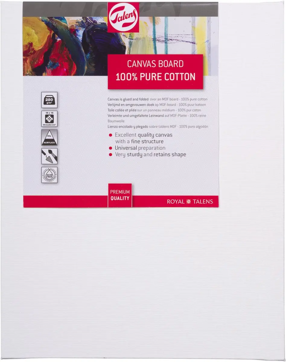 Talens Canvas Boards 24x30cm
