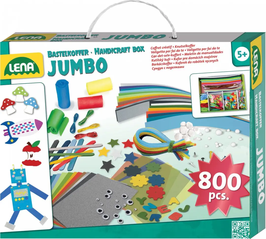 Lena Knutselset Jumbo Junior 800-delig