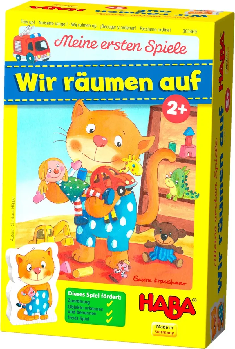 Haba Wir Räumen Auf Kinderspel