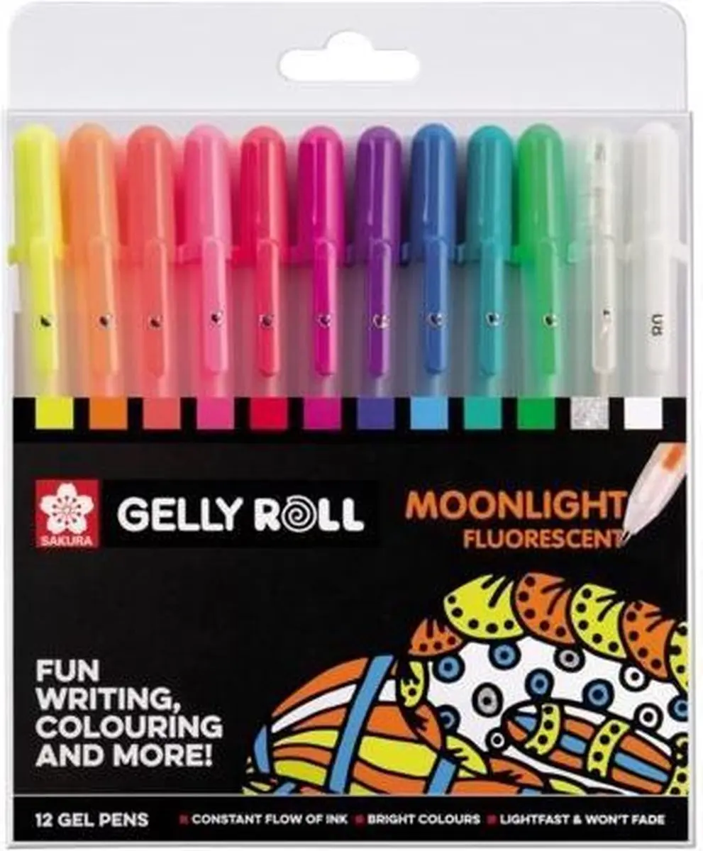 Sakura Gelly Roll Moonlight Set - 12 Stuks
