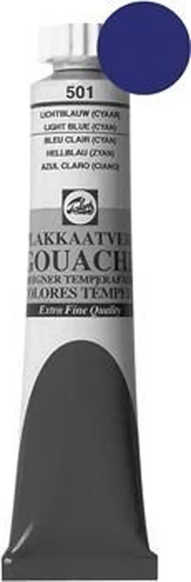 Talens Gouache Extra Fine 506 Ultramarijn Donker 20ml