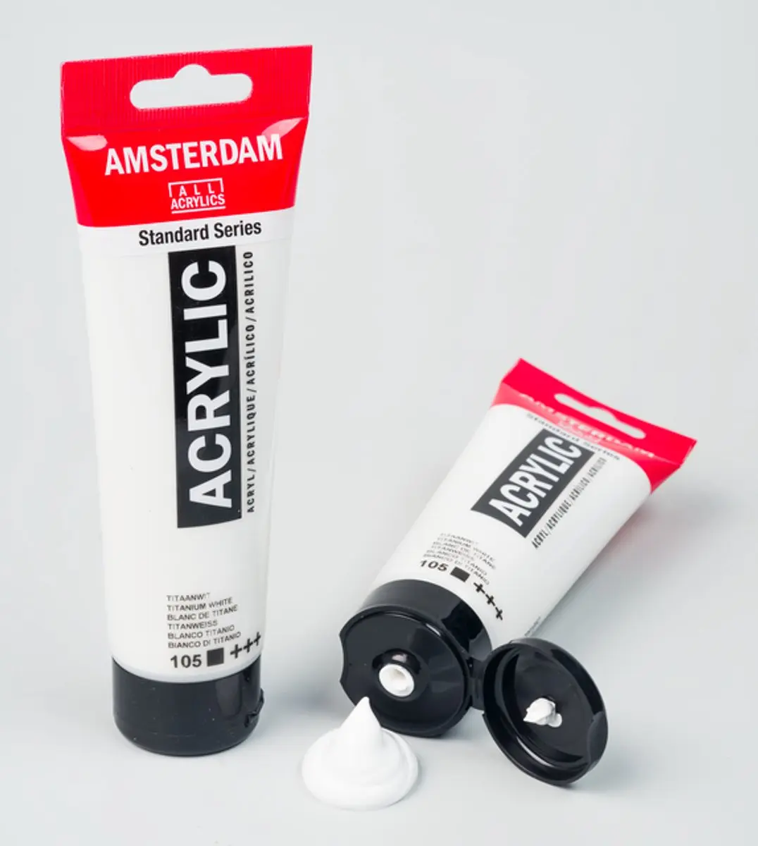 Amsterdam Standard Titaanwit Acrylverf - 2x120ml