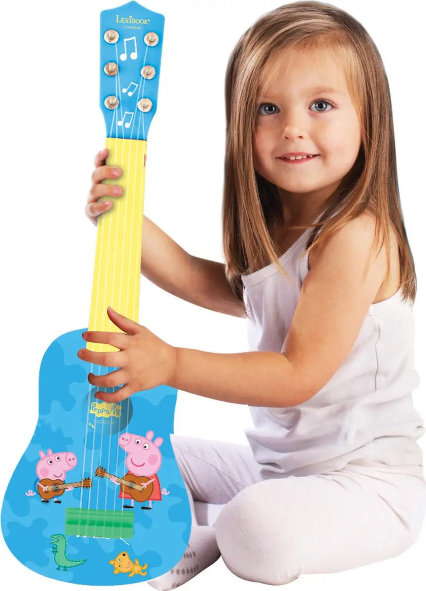 Peppa Pig Mijn Eerste Gitaar - 53 cm - Multi Color