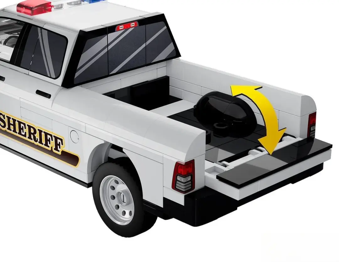 Cobi RAM 1500 Sheriff - 211 Onderdelen - Meerkleurig