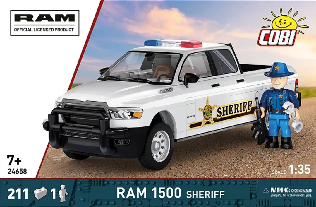 Cobi RAM 1500 Sheriff - 211 Onderdelen - Meerkleurig