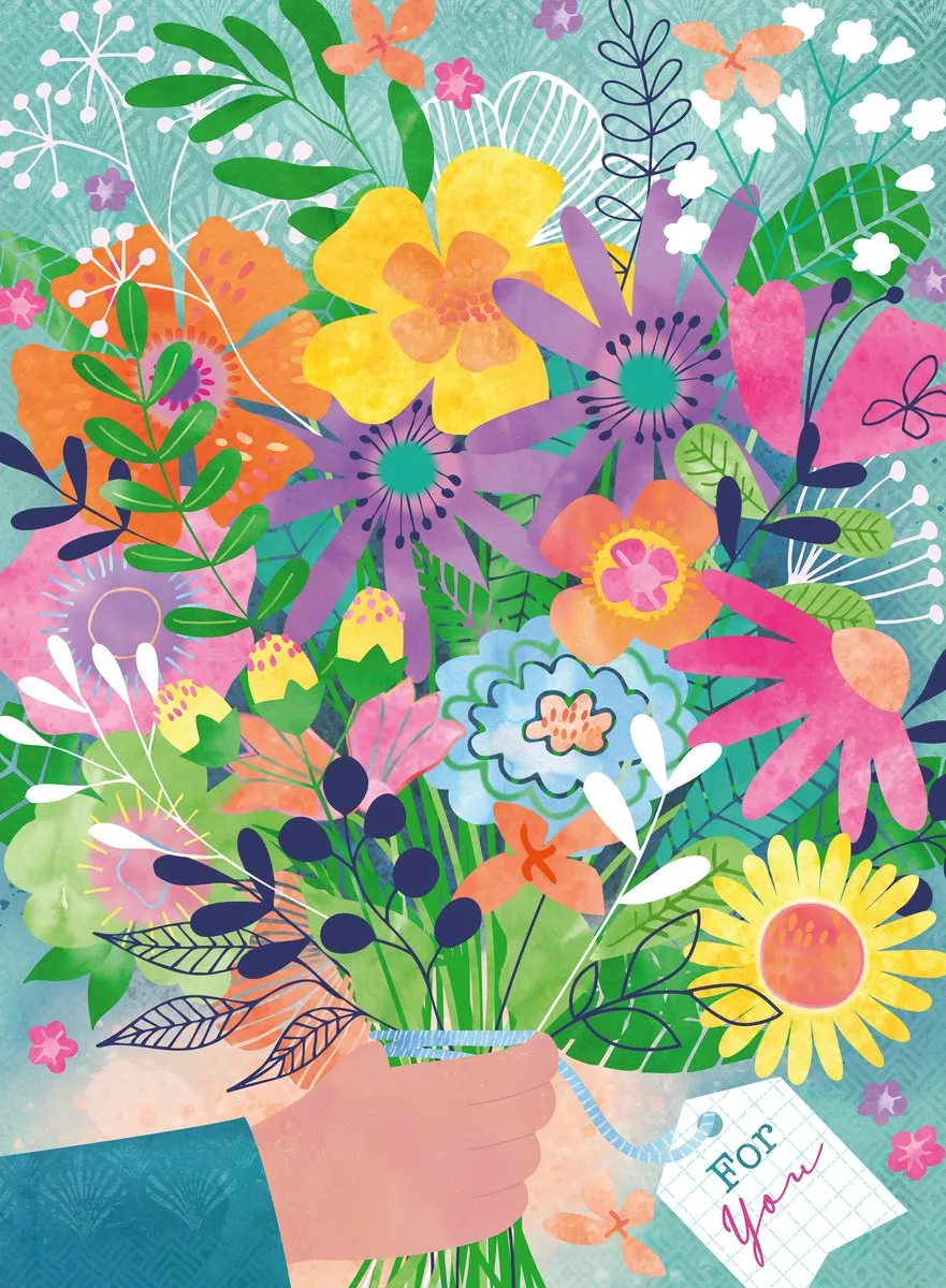 Ravensburger Bloemen voor Jou Legpuzzel 500 Stuks - Meerkleurig