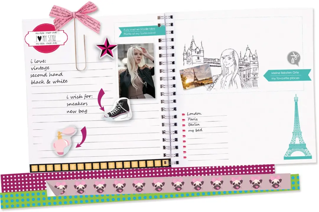 Lena Plakboek Multikleur