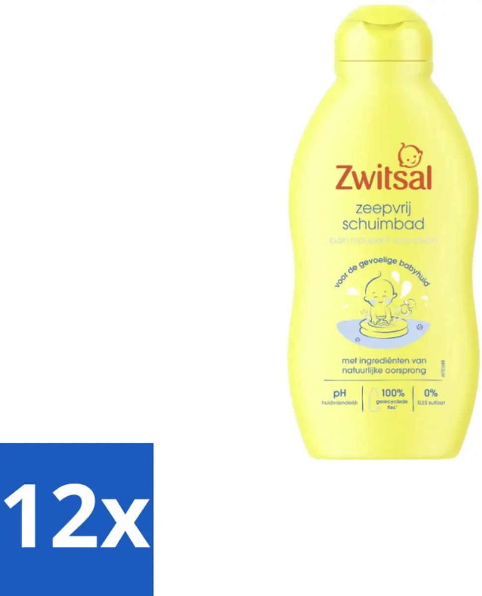 Zwitsal Schuimbad Zeepvrij 200ml