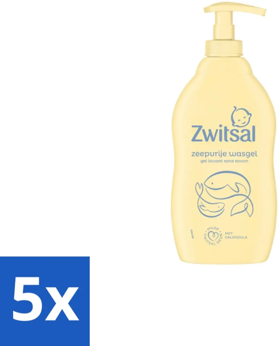 Zwitsal Zeepvrije Wasgel 400ml