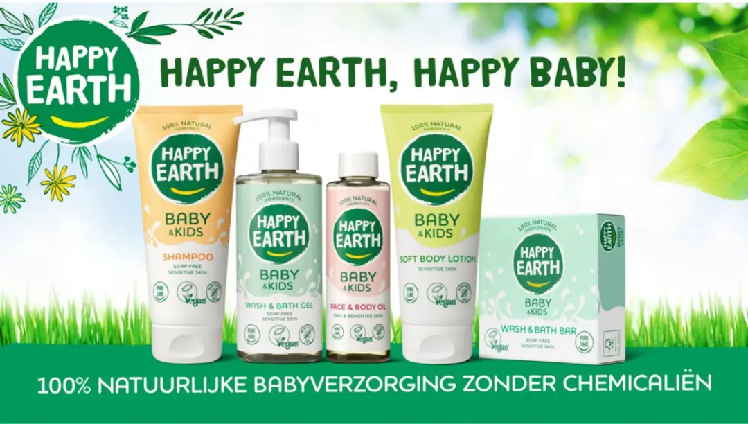 Happy Earth Diaper Cream 75ml - 20 Stuks
