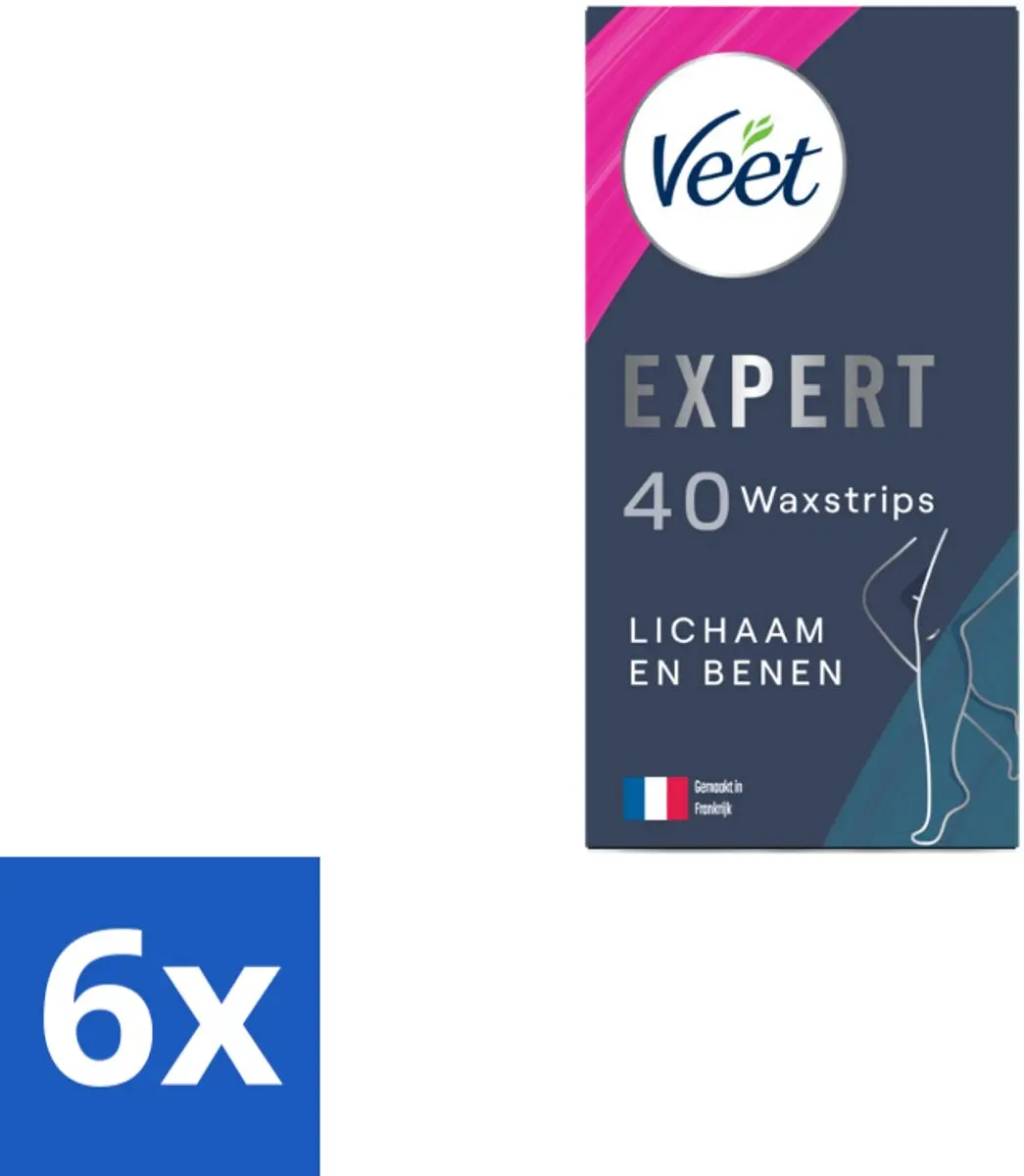 Veet Expert Koude Waxstrips Benen Sensitive