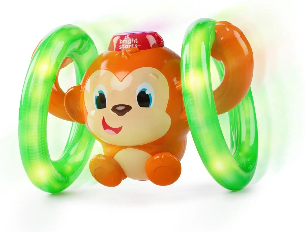 Bright Starts Roll & Glow Monkey