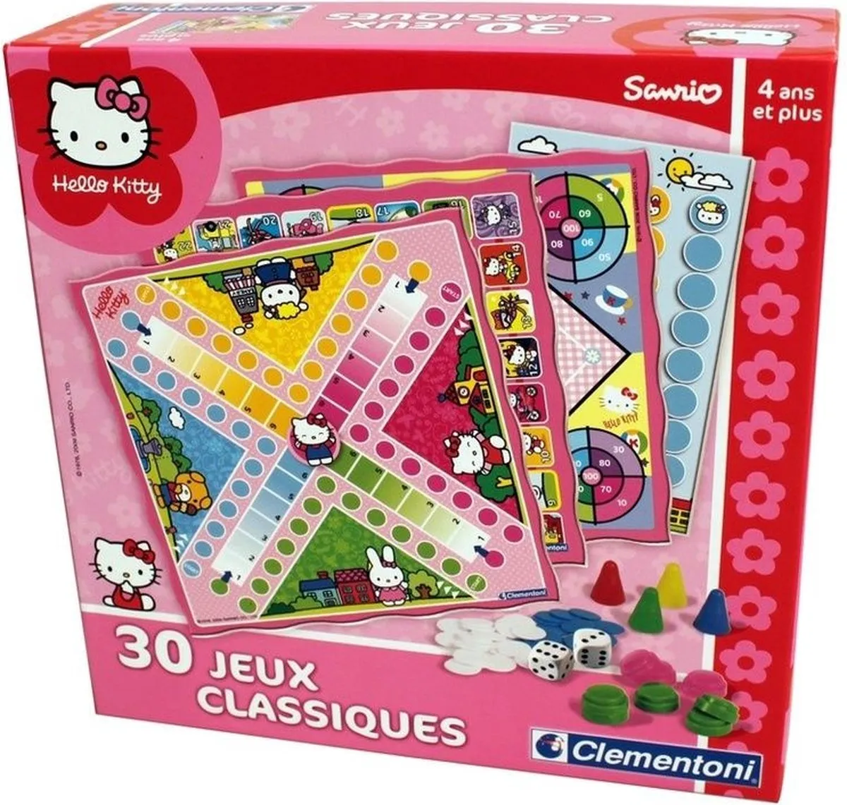 Clementoni Hello Kitty 30 Klassieke Spellen