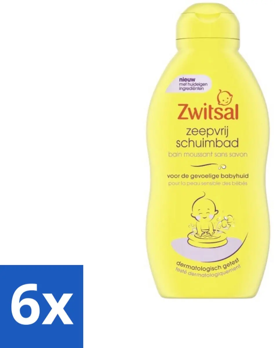 Zwitsal Schuimbad Zeepvrij 200ml