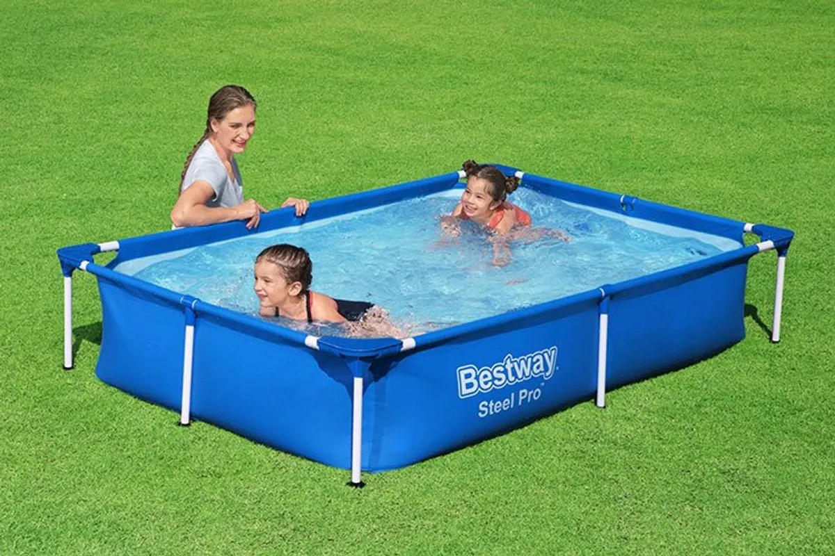 Bestway Steel Pro Zwembad 221x150x43cm - 1200L - Blauw - afbeelding 6 van 6