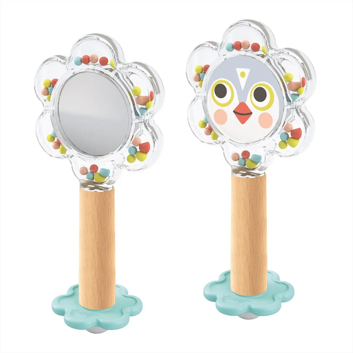 Djeco Rammelaar BabyFlower Bloemvormig