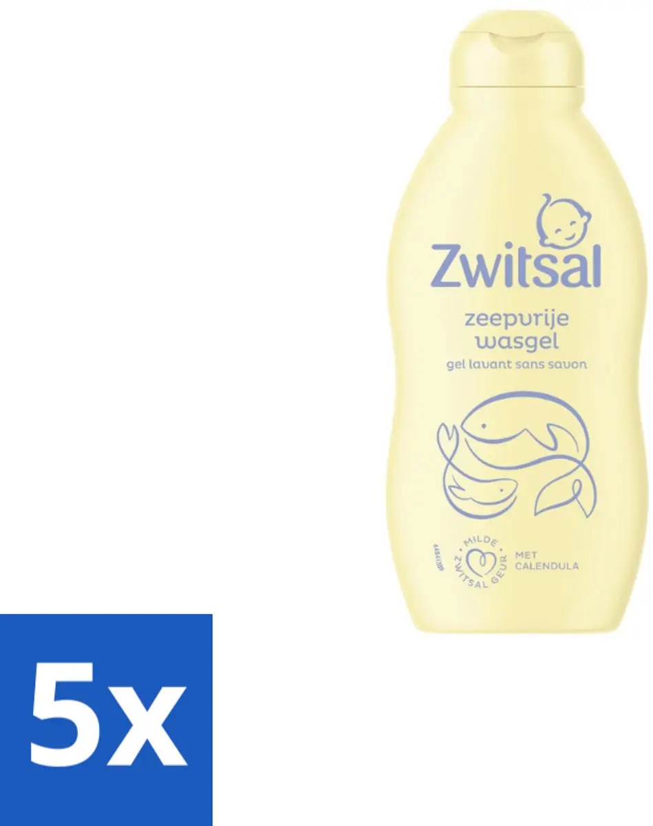 Zwitsal Zeepvrije Wasgel 200ml