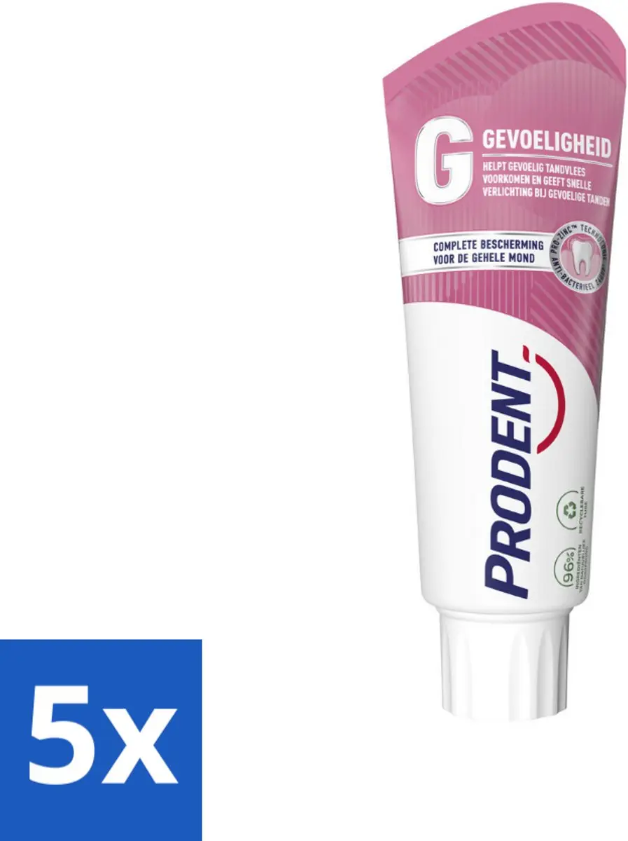 Prodent Pro-Zinc Tandpasta Gevoeligheid 75ml