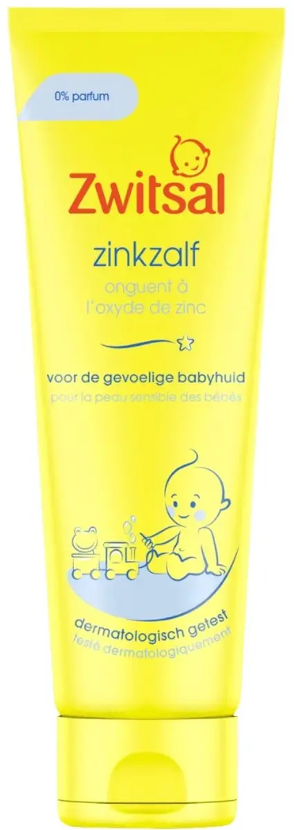 Zwitsal 0% Parfum Zinkzalf 100ml - 6 Stuks