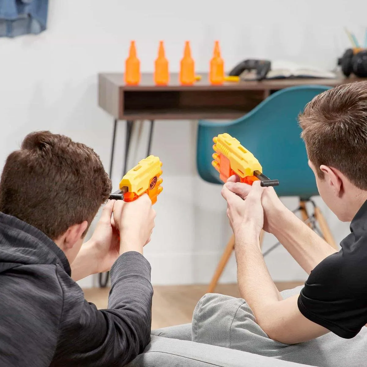 Nerf Alpha Strike Fang GQ-4 Blaster - Oranje/Gele kleur