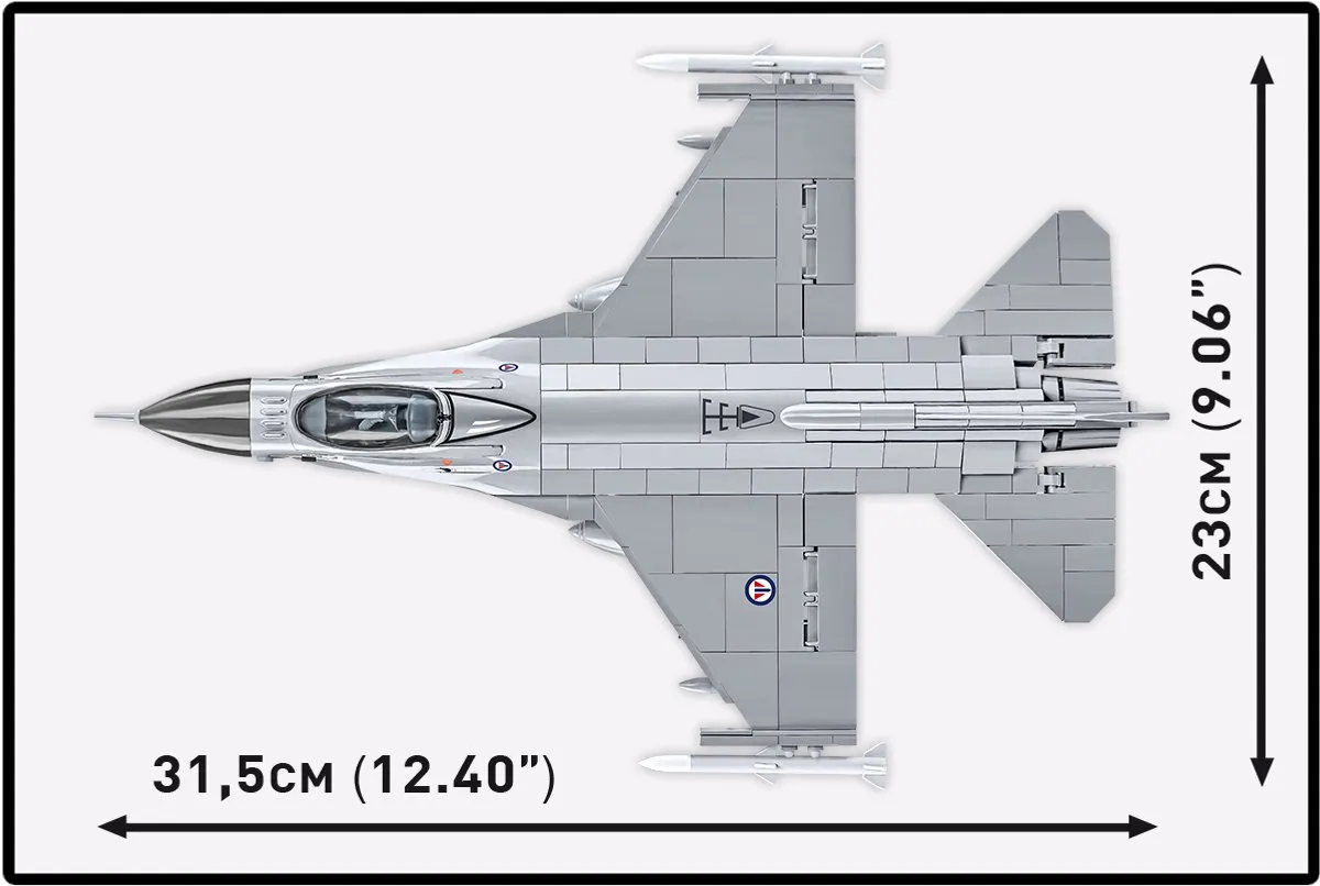 Cobi 5913 F-16AM Falcon - 495 Stukken - afbeelding 6 van 6