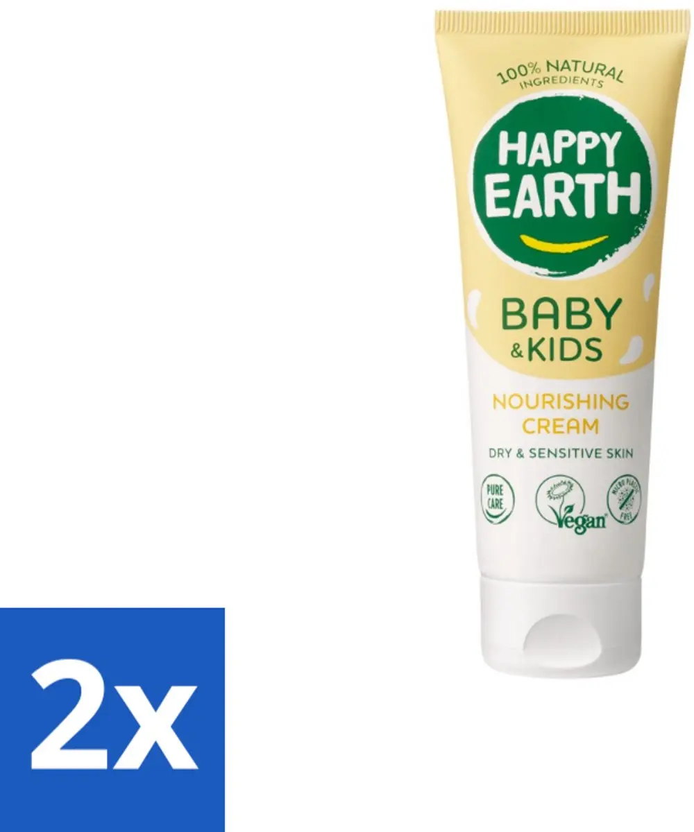 Happy Earth Nourishing Cream Baby & Kids 75ml