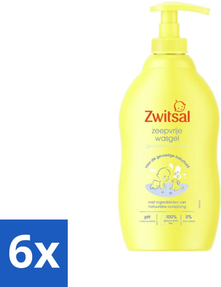 Zwitsal Zeepvrije Wasgel 400ml