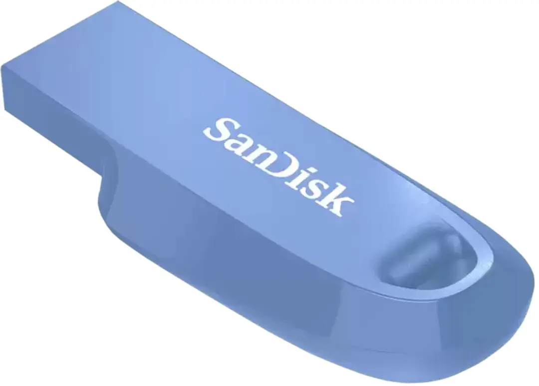 SanDisk Ultra Curve SDCZ550-032G-G46NB USB Stick 32GB - Lichtblauw
