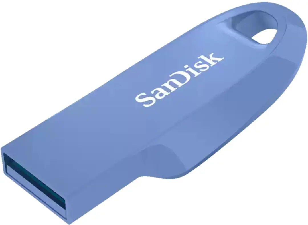 SanDisk Ultra Curve SDCZ550-032G-G46NB USB Stick 32GB - Lichtblauw