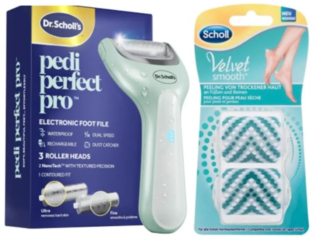 Scholl Velvet Smooth Exfoliatie Roller