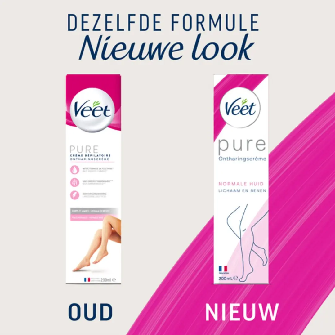Veet Ontharingscrème Pure Normale Huid - 1400ml (7x200ml)