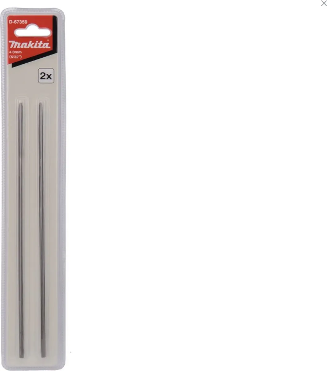 Makita D-67359 Kettingzaagvijl 4,0mm - 2 Stuks