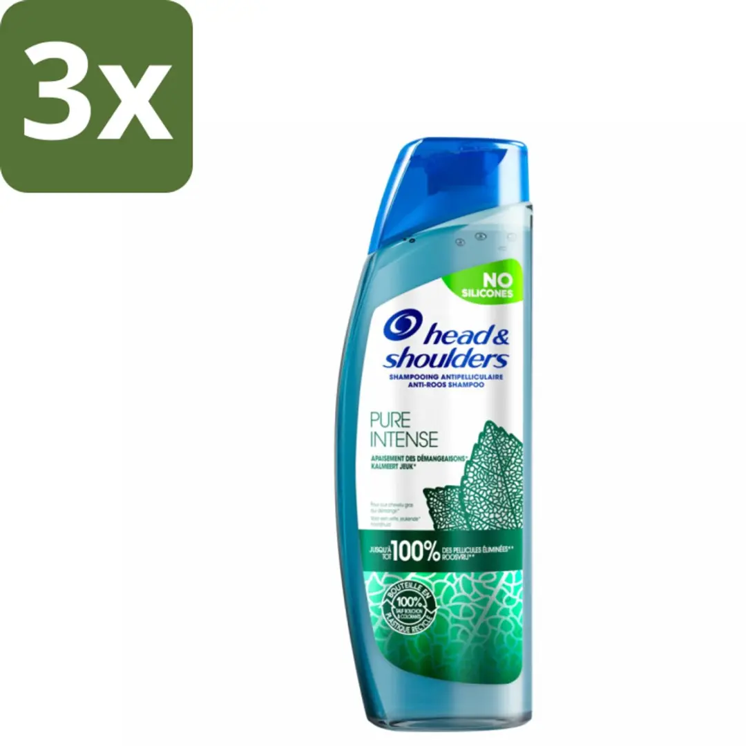 Head & Shoulders Pure Intense Shampoo 250ml