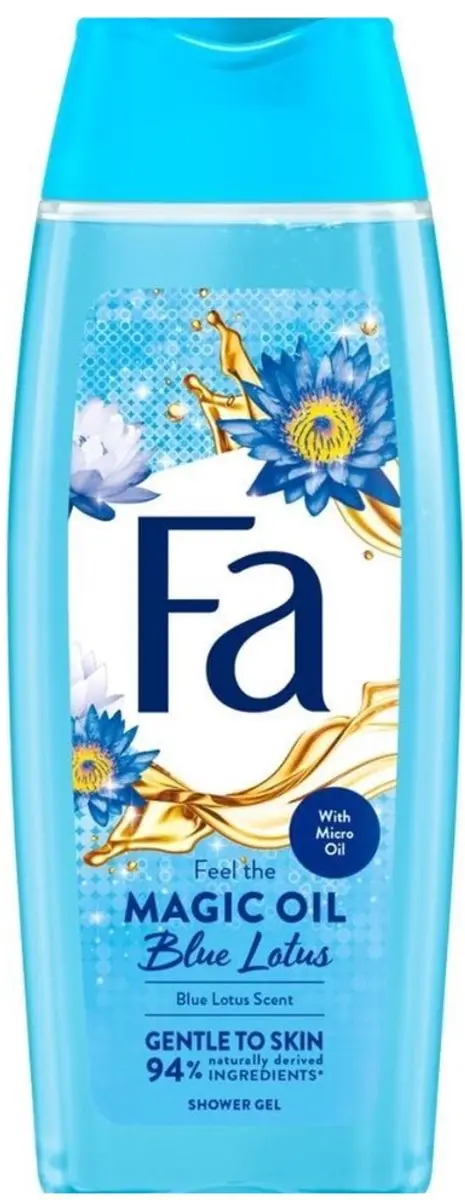 Fa Douchegel Magische Olie Blue Lotus 1000ml - 4x250ml