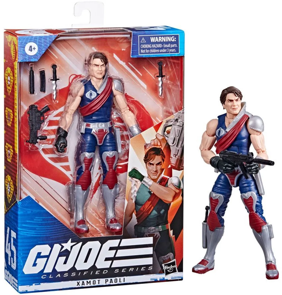 Hasbro G.I. Joe Xamot Actiefiguur Classified Series 2023 - 15cm - Multicolor