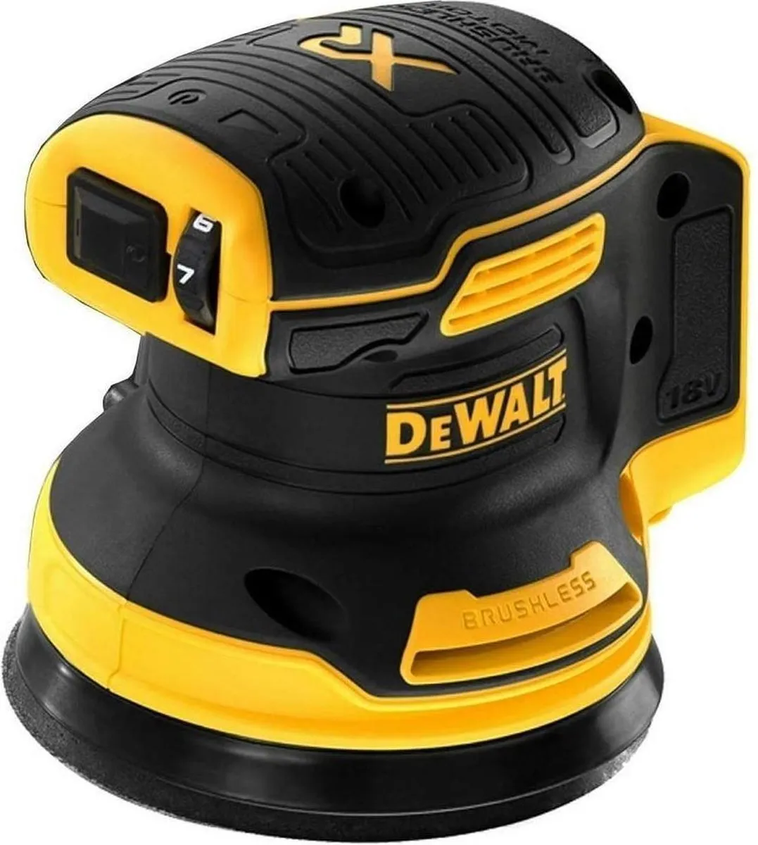 DeWalt DCW210N Excenterschuurmachine 125mm