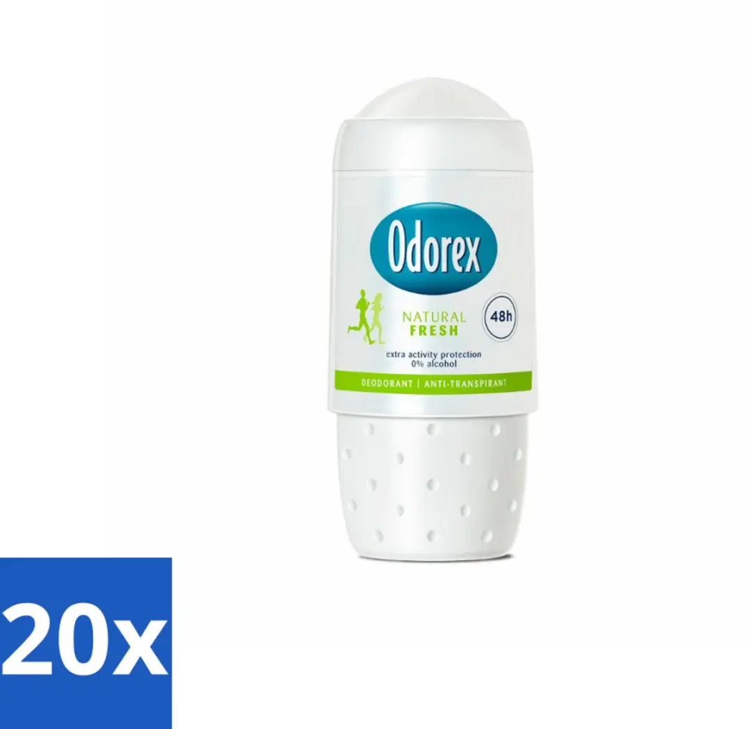 Odorex Natural Fresh Deodorant Roller 50ml