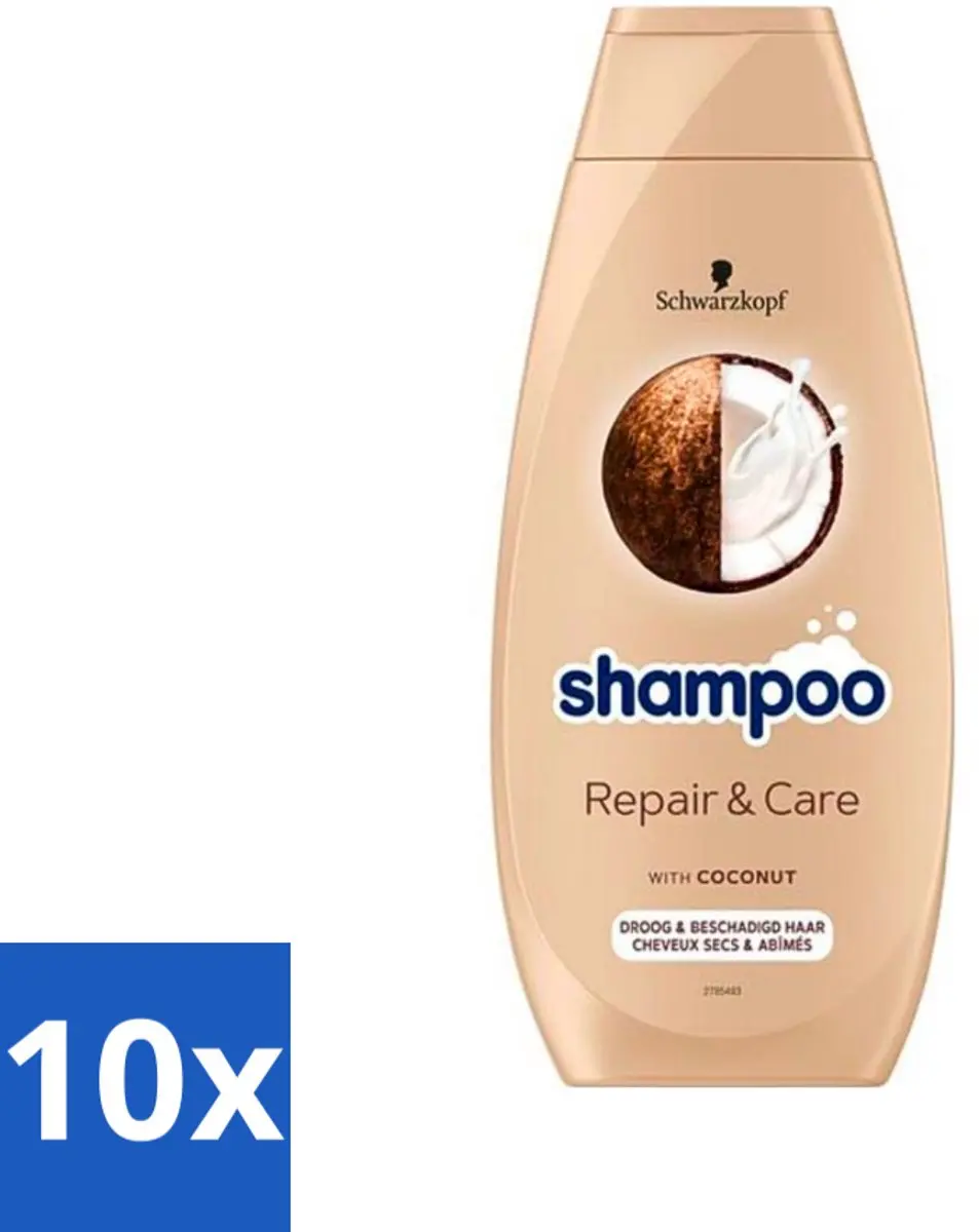 Schwarzkopf Repair & Care Shampoo 400ml