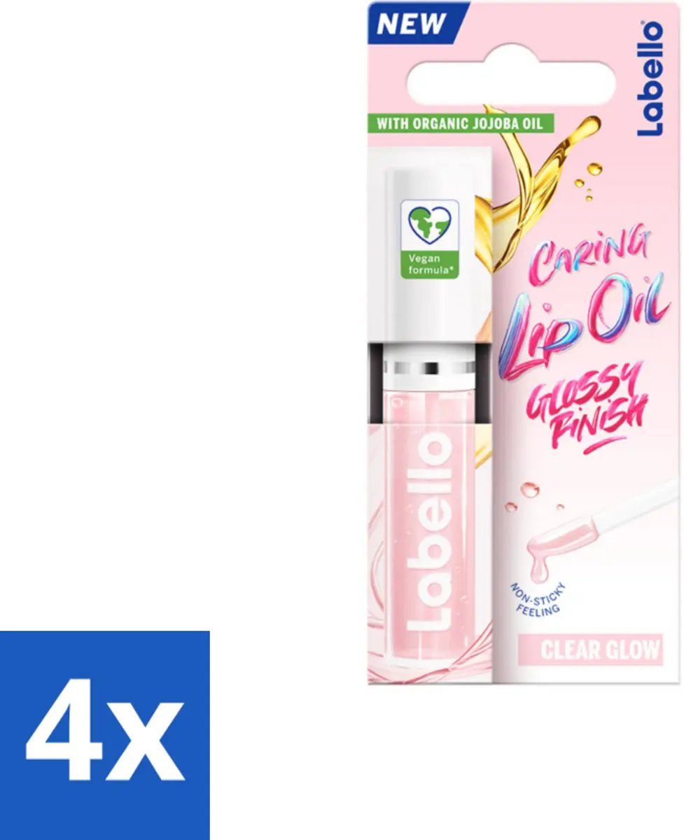 Labello Caring Lip Oil Clear Gloss 5,5ml