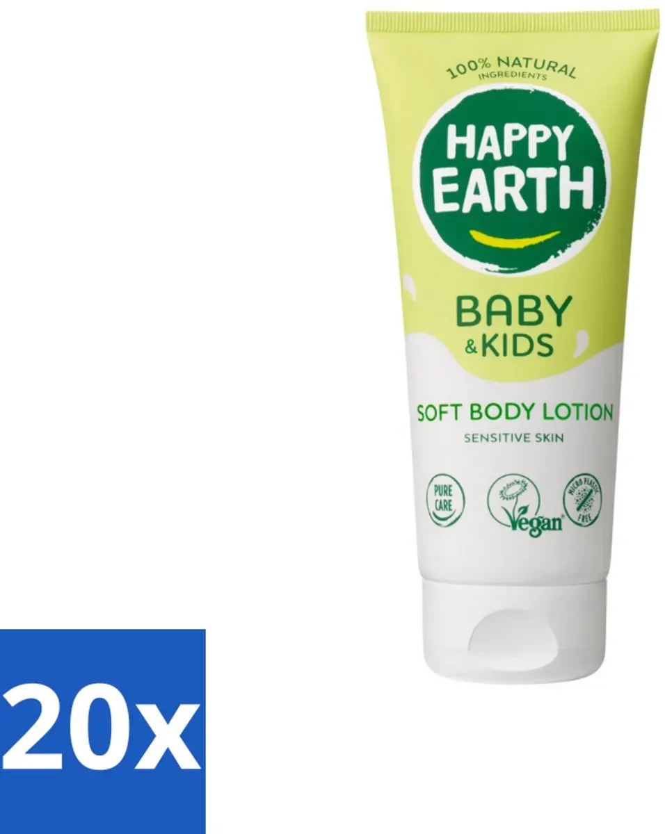 Happy Earth Baby & Kids Bodylotion 200ml