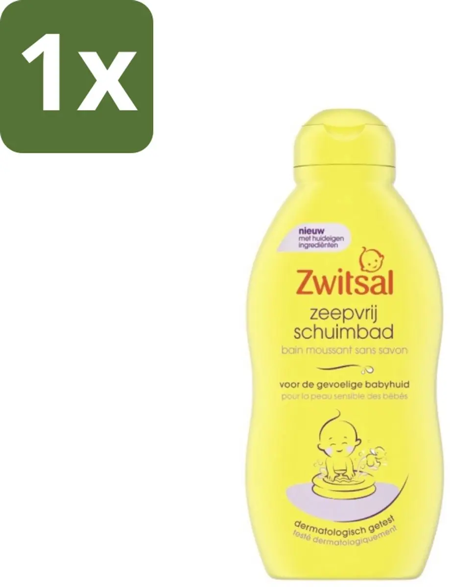 Zwitsal Zeepvrij Schuimbad 200ml