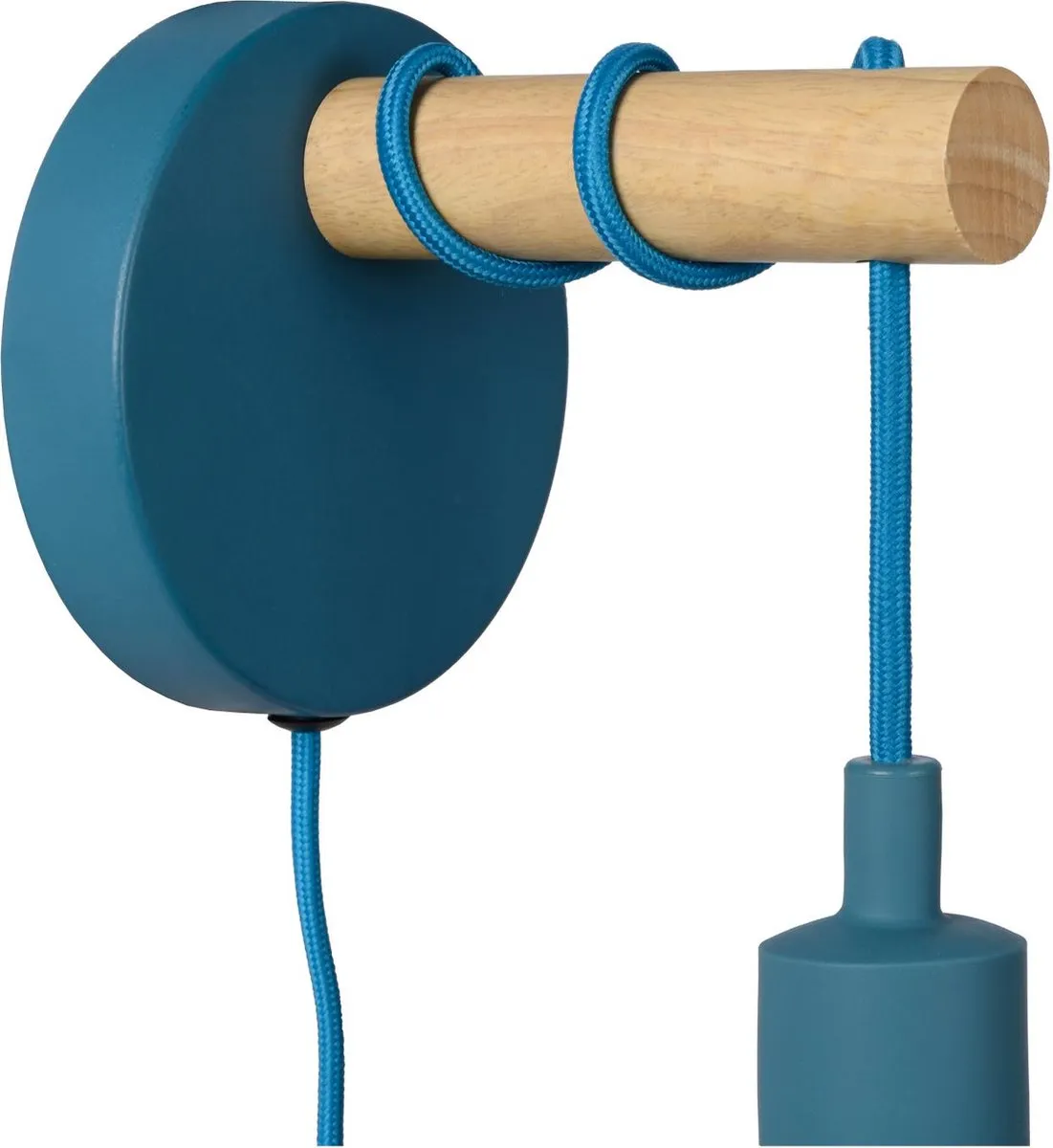 Lucide POLA Wandlamp Kinderkamer - Blauw