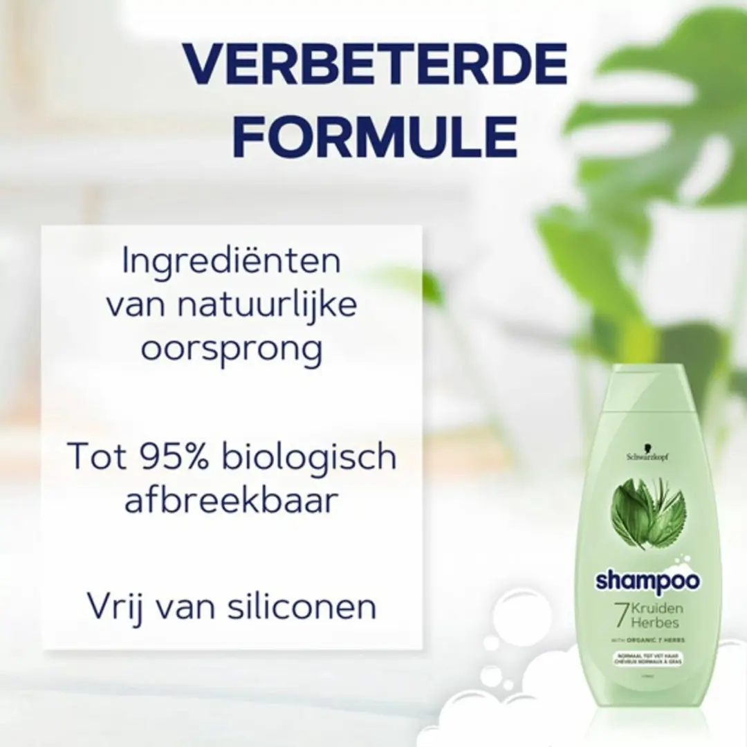 Schwarzkopf Shampoo 7 Kruiden 400ml