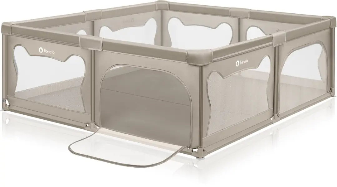 Lionelo Willow Grondbox XL + Foam Speelkleed - Beige