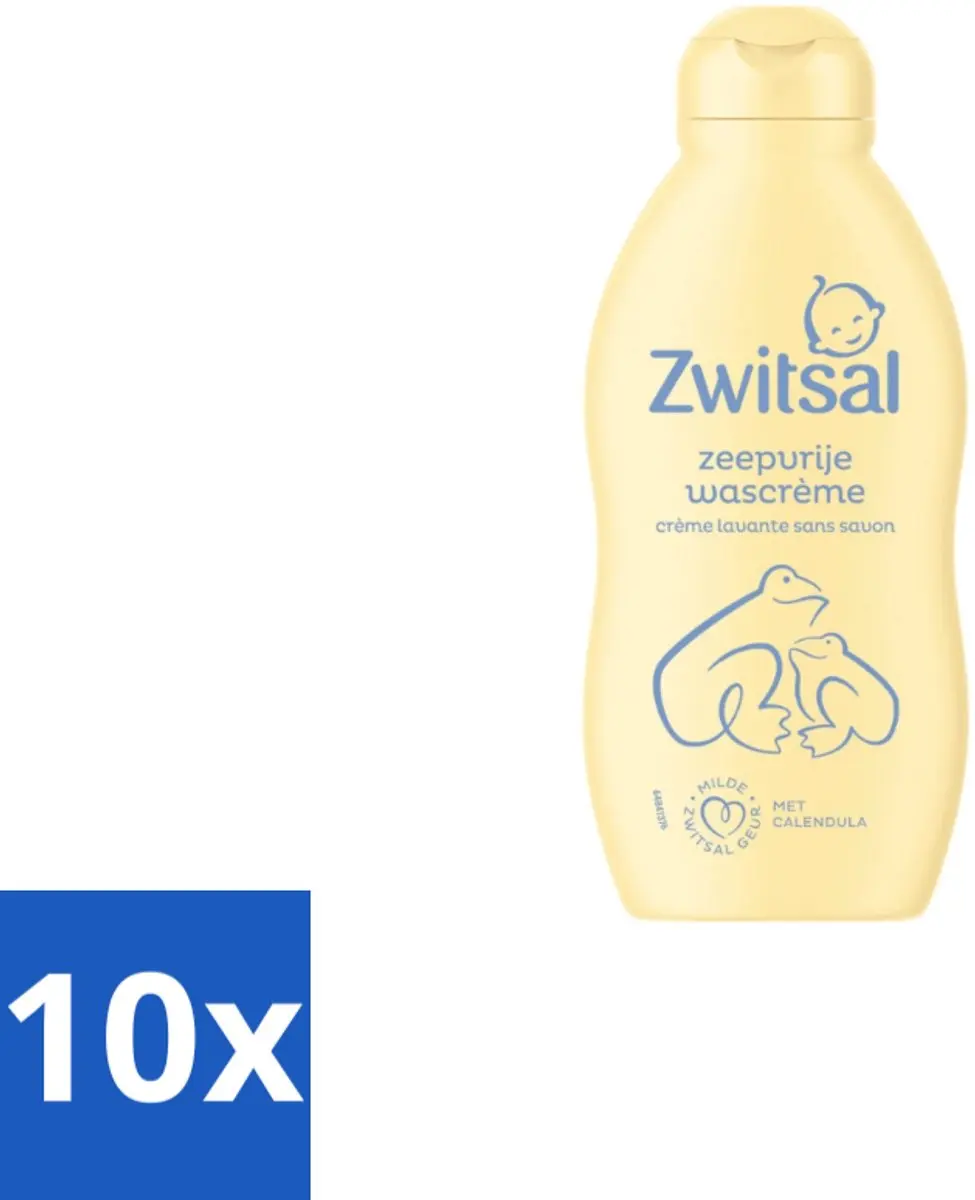 Zwitsal Zeepvrije Wascrème 200ml