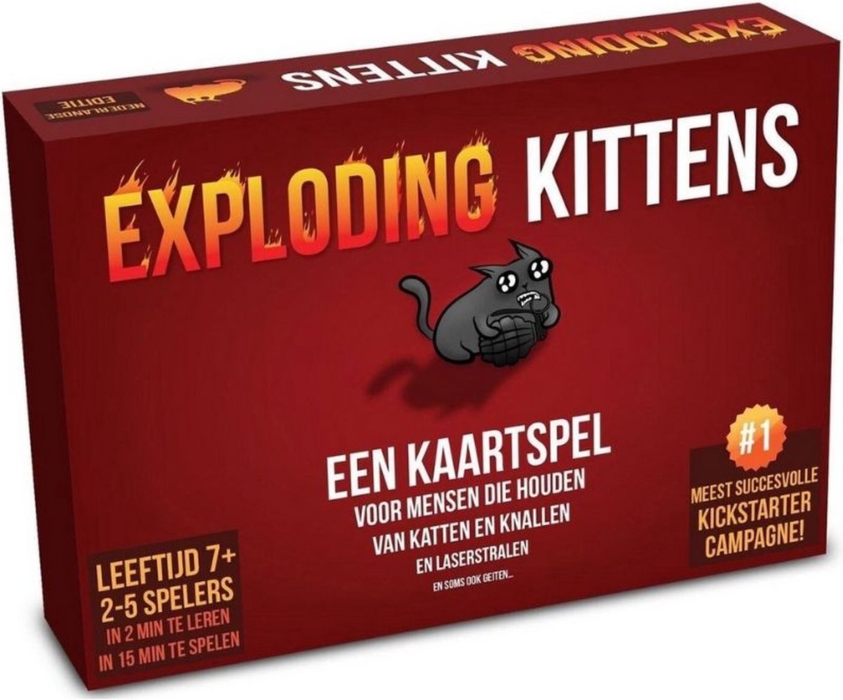 Spellenbundel - Kaartspellen - 2 Stuks - Take 5! & Exploding Kittens