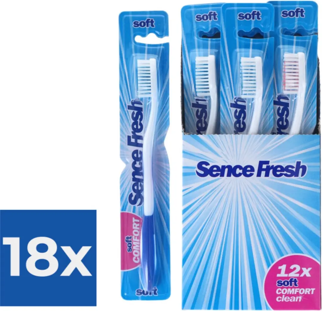 Sence Tandenborstels Fresh Soft Comfort
