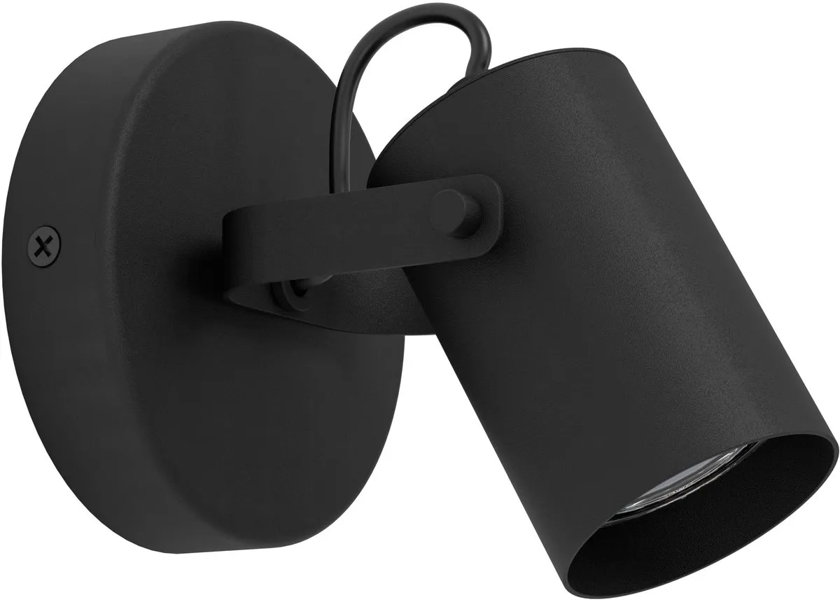 Eglo Sorego Opbouwspot GU10 - 12cm - Zwart