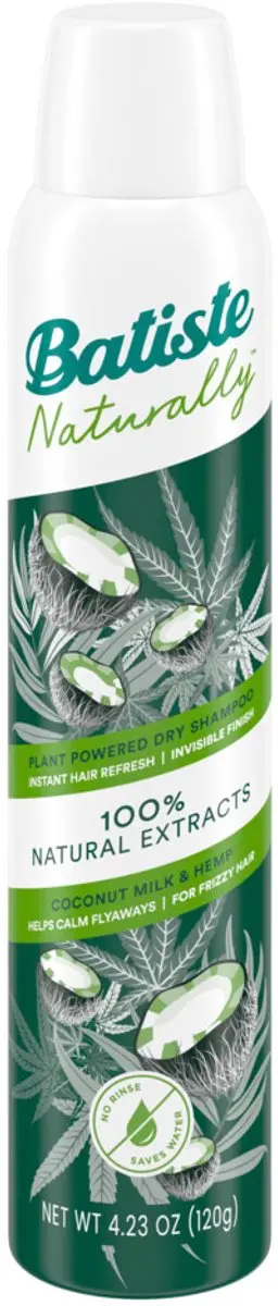 Batiste Naturally Coconut & Hemp Droogshampoo 200ml - 5 Stuks